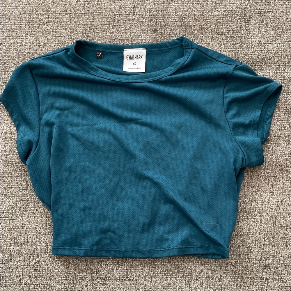 Gymshark Blue Women's Crop Top